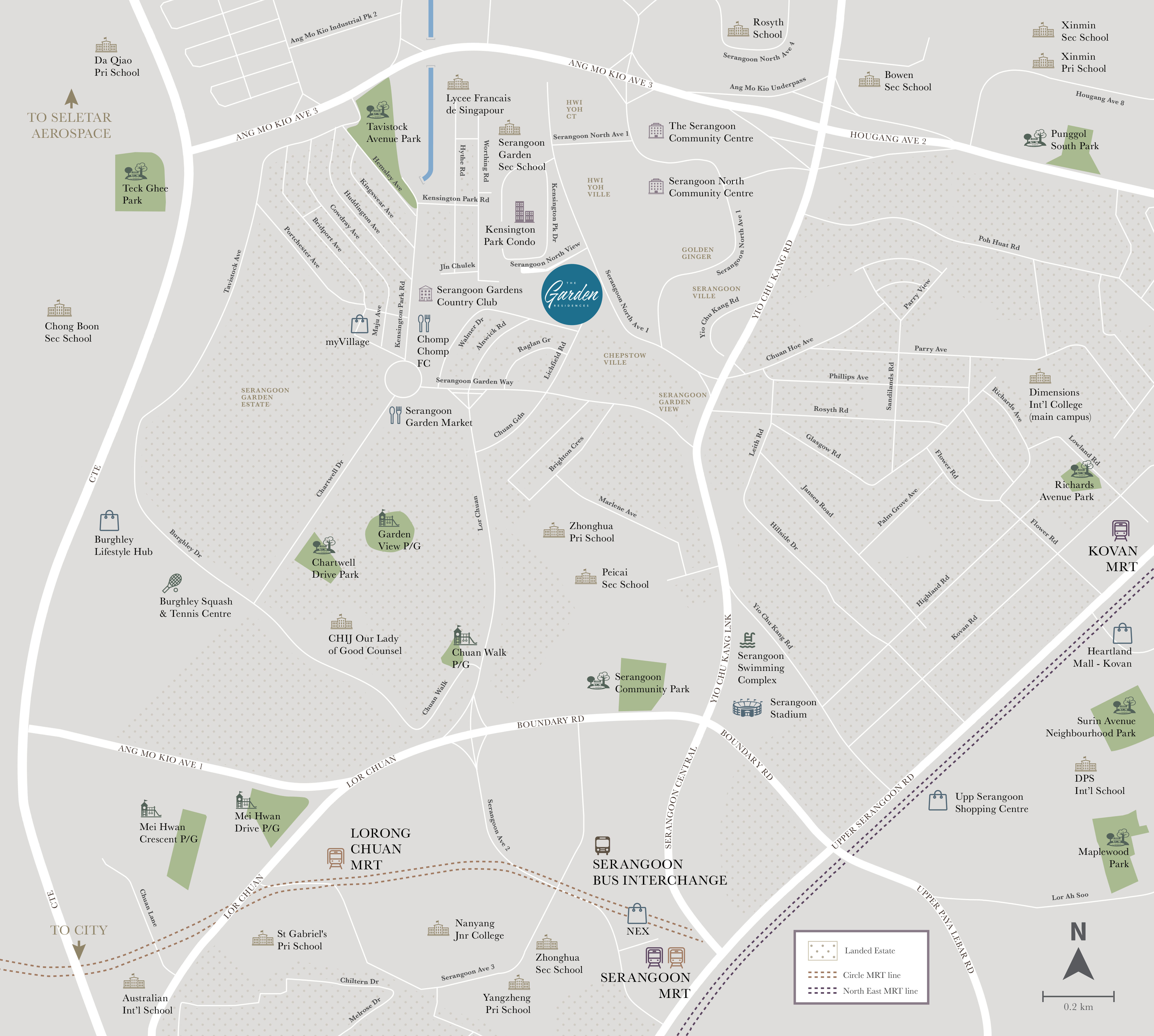 The Garden Residences_location